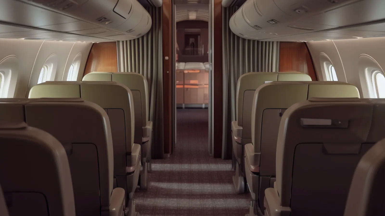 Rohyma Jet private cabin interior